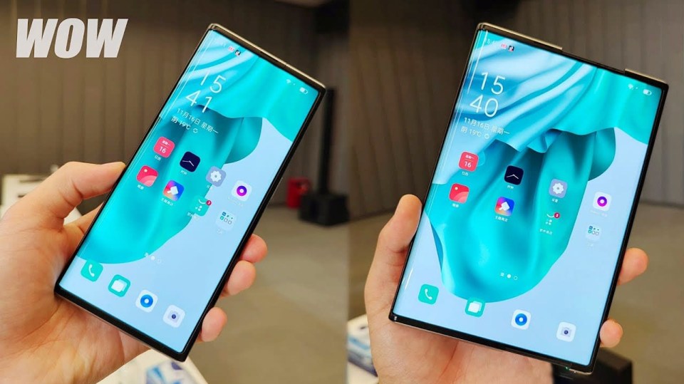 Oppo X 2021 v akci